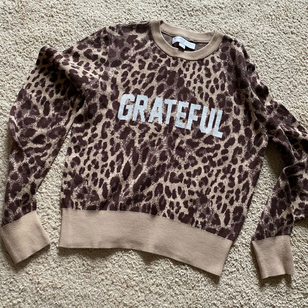 Spiritual gangster cropped sweater size small